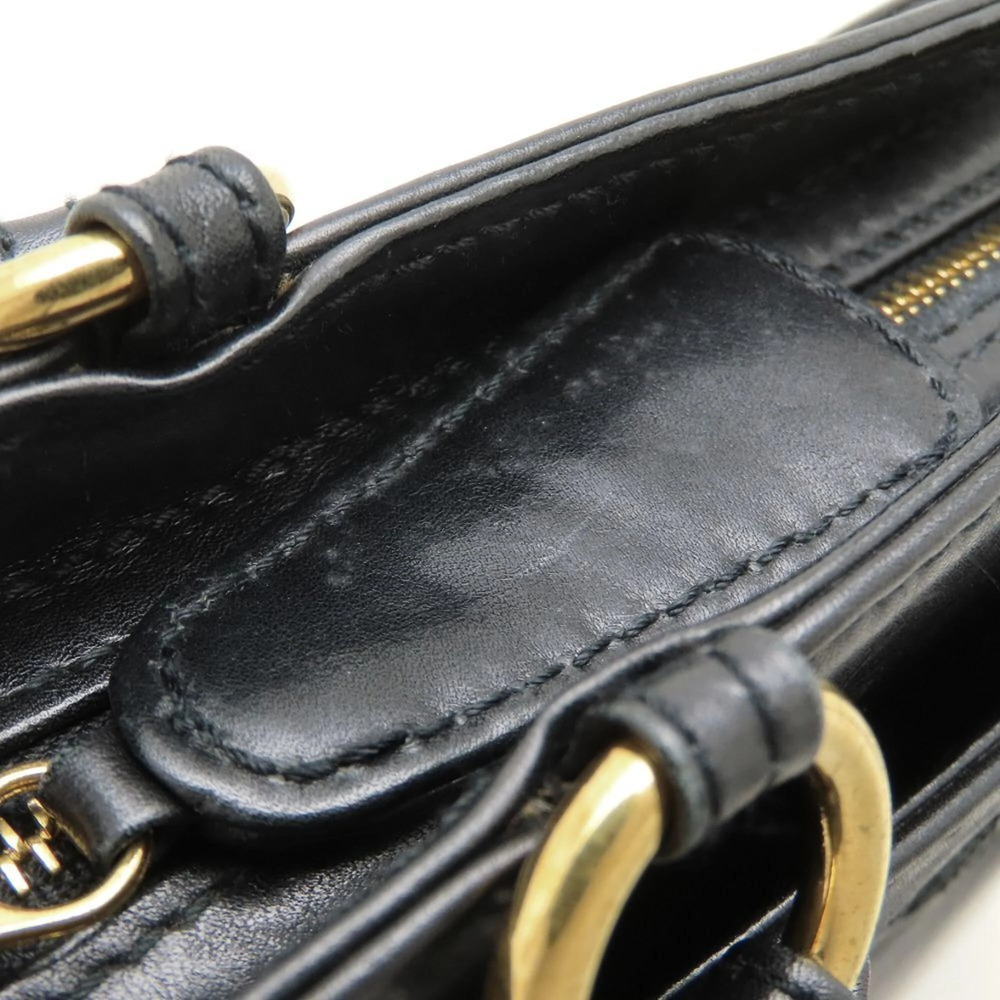 CHANEL Black Lambskin Leather Tote Bag - Picture 13 of 16